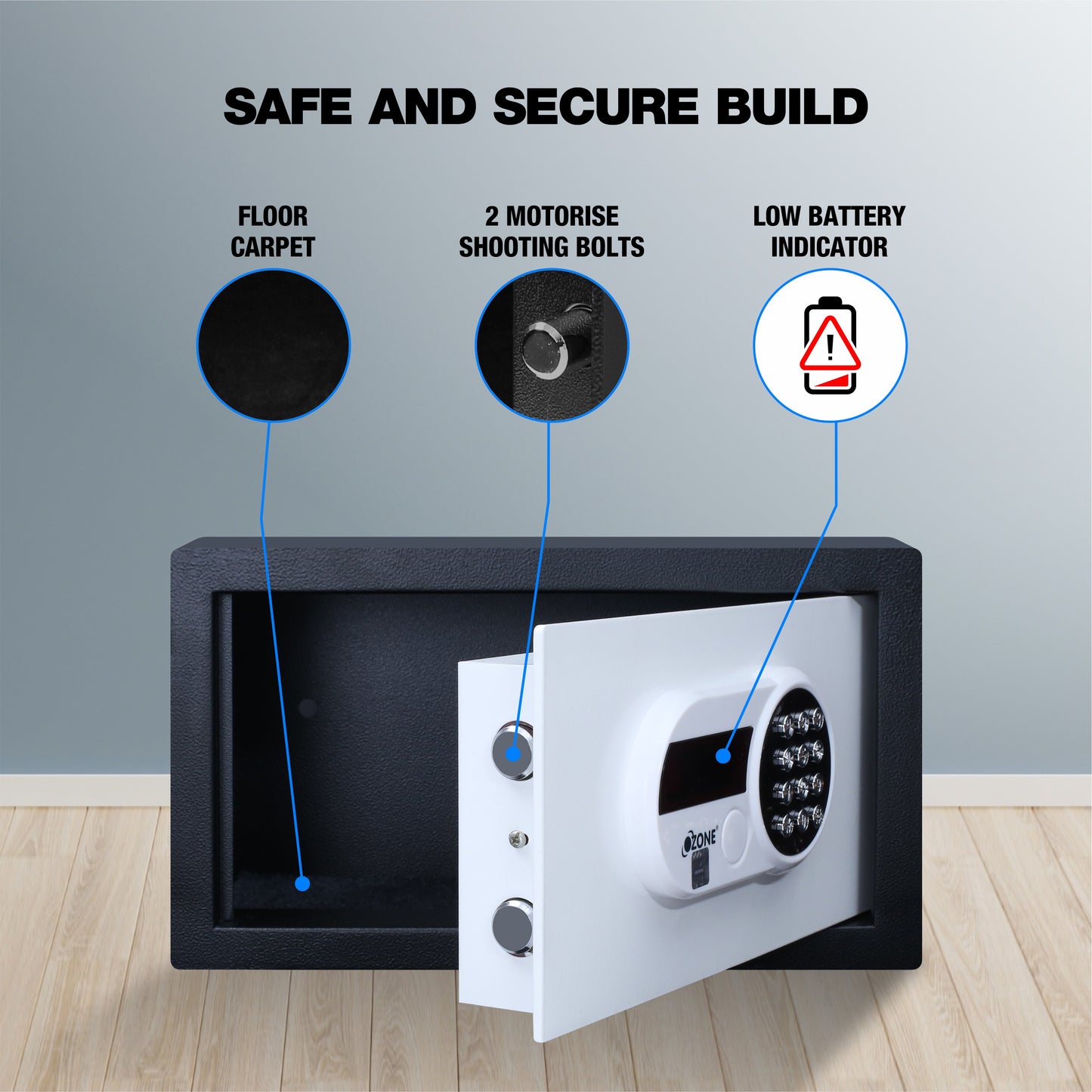 Ozone O-Squire | Cabinet Safe | 9 Litres
