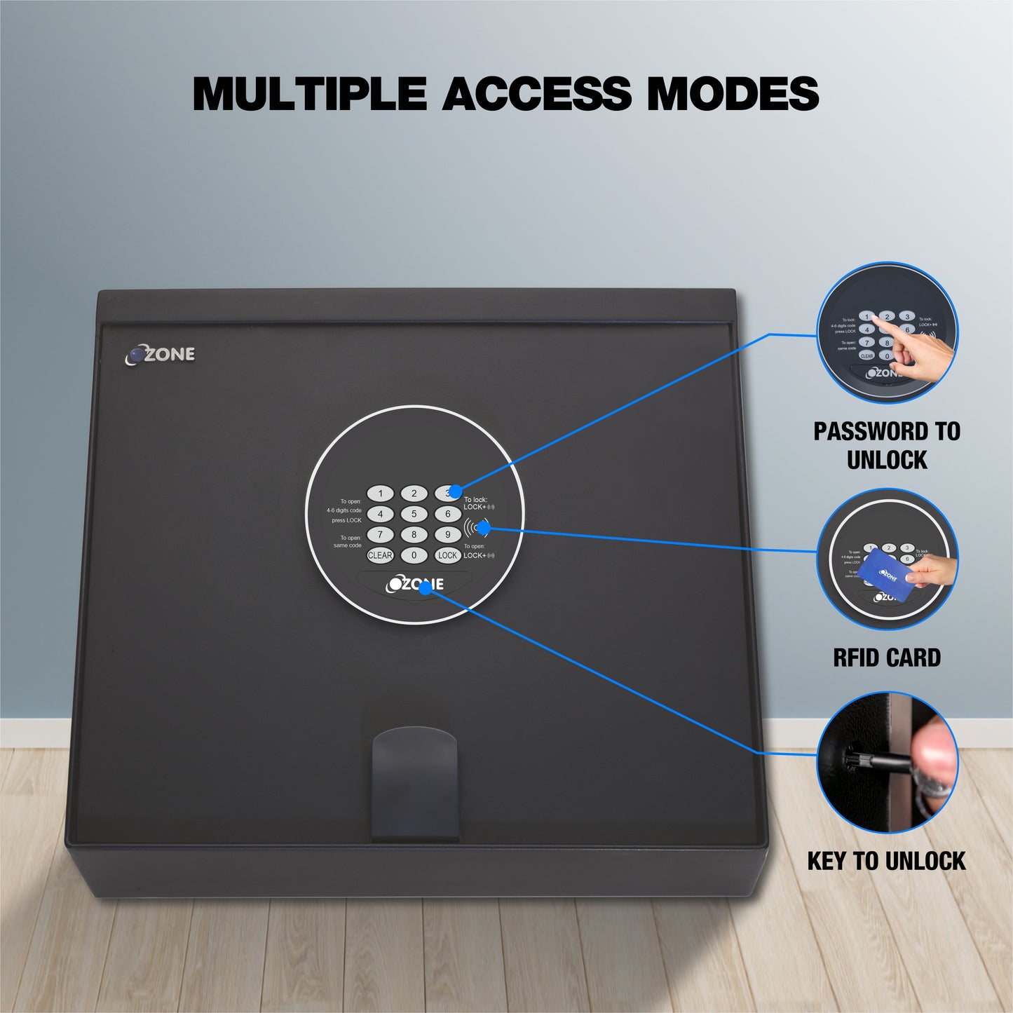 Ozone Convenio Digital- 33 | Cabinet Safe | 10 Litres image 6