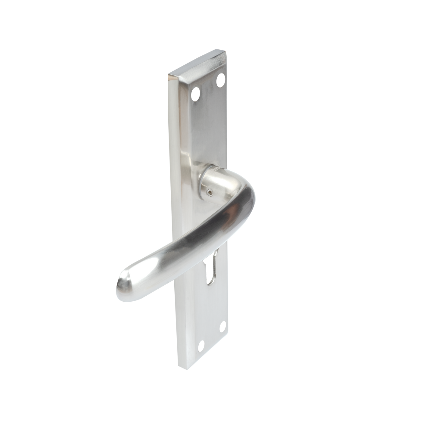 Ozone Zinc Handle On Rose Combi-set|Door Thickness up to 60 mm