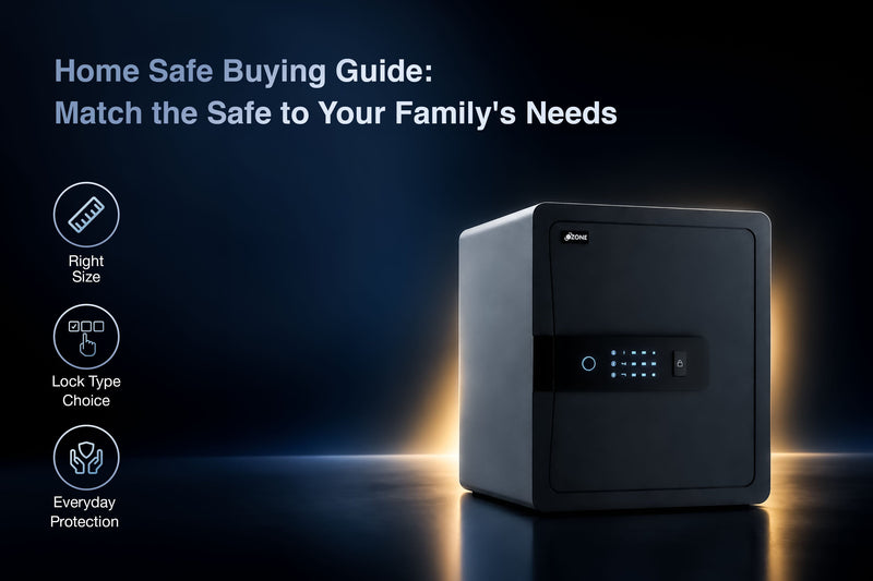 Home Locker Buying Guide: Match the Safe to Your Family's Needs