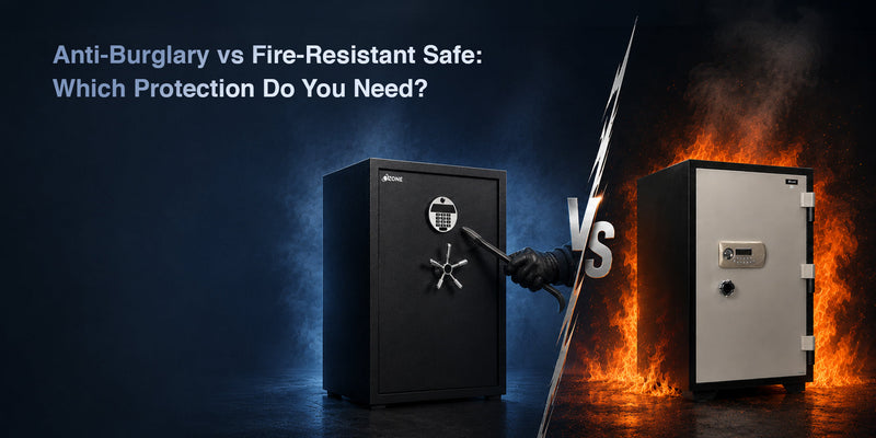 Anti-Burglary vs Fire-Resistant Safe: Which Protection Do You Need?