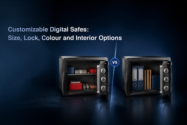 Customizable Digital Safes: Size, Lock, Colour and Interior Options