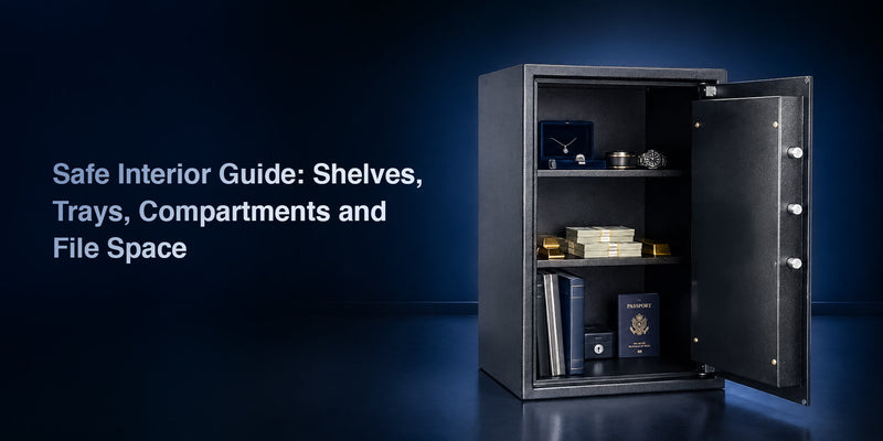 Safe Interior Guide: Shelves, Trays, Compartments and File Space