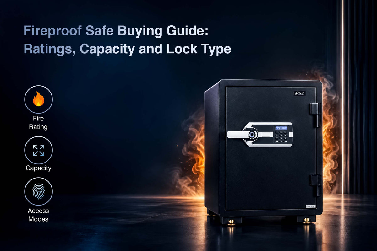 Fireproof Safe Buying Guide: Ratings, Capacity and Lock Type