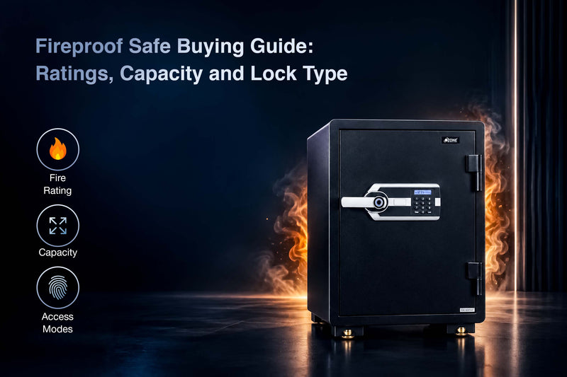 Fireproof Safe Buying Guide: Ratings, Capacity and Lock Type
