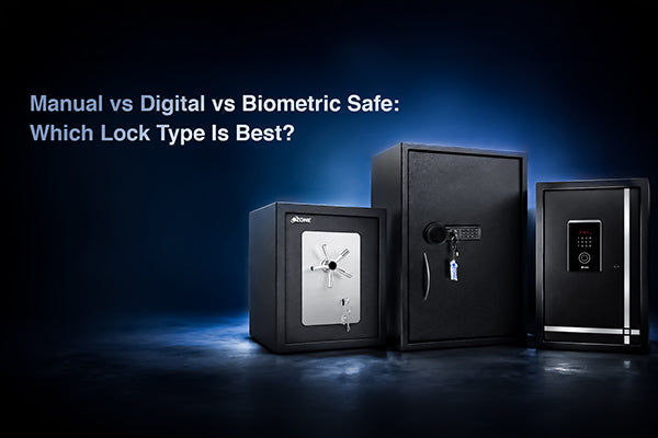 Manual vs Digital vs Biometric Safe: Which Lock Type Is Best?