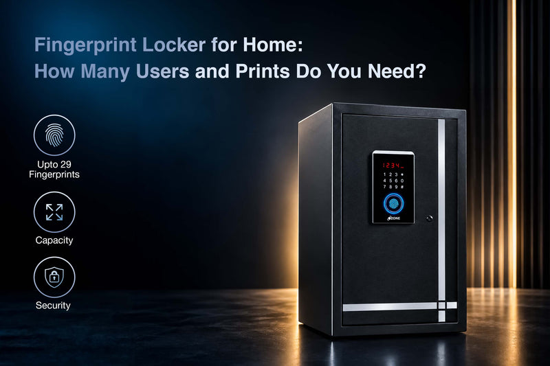 Fingerprint Locker for Home: How Many Users and Prints Do You Need?