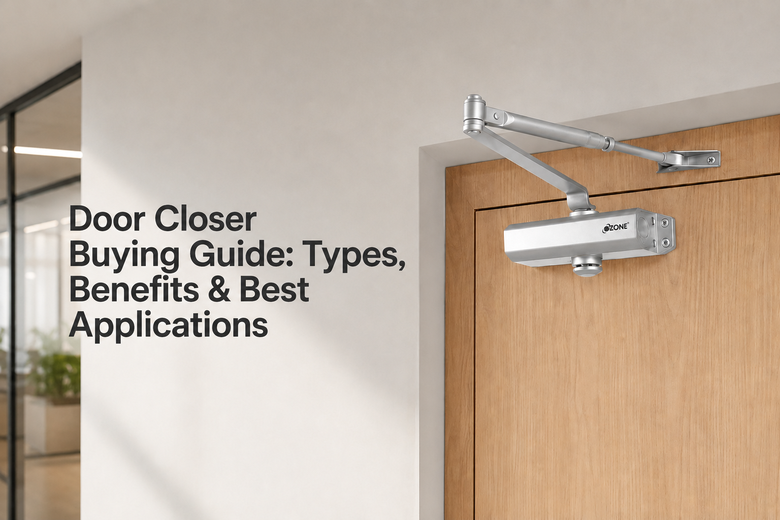 Door Closer Buying Guide: Types, Benefits & Best Applications