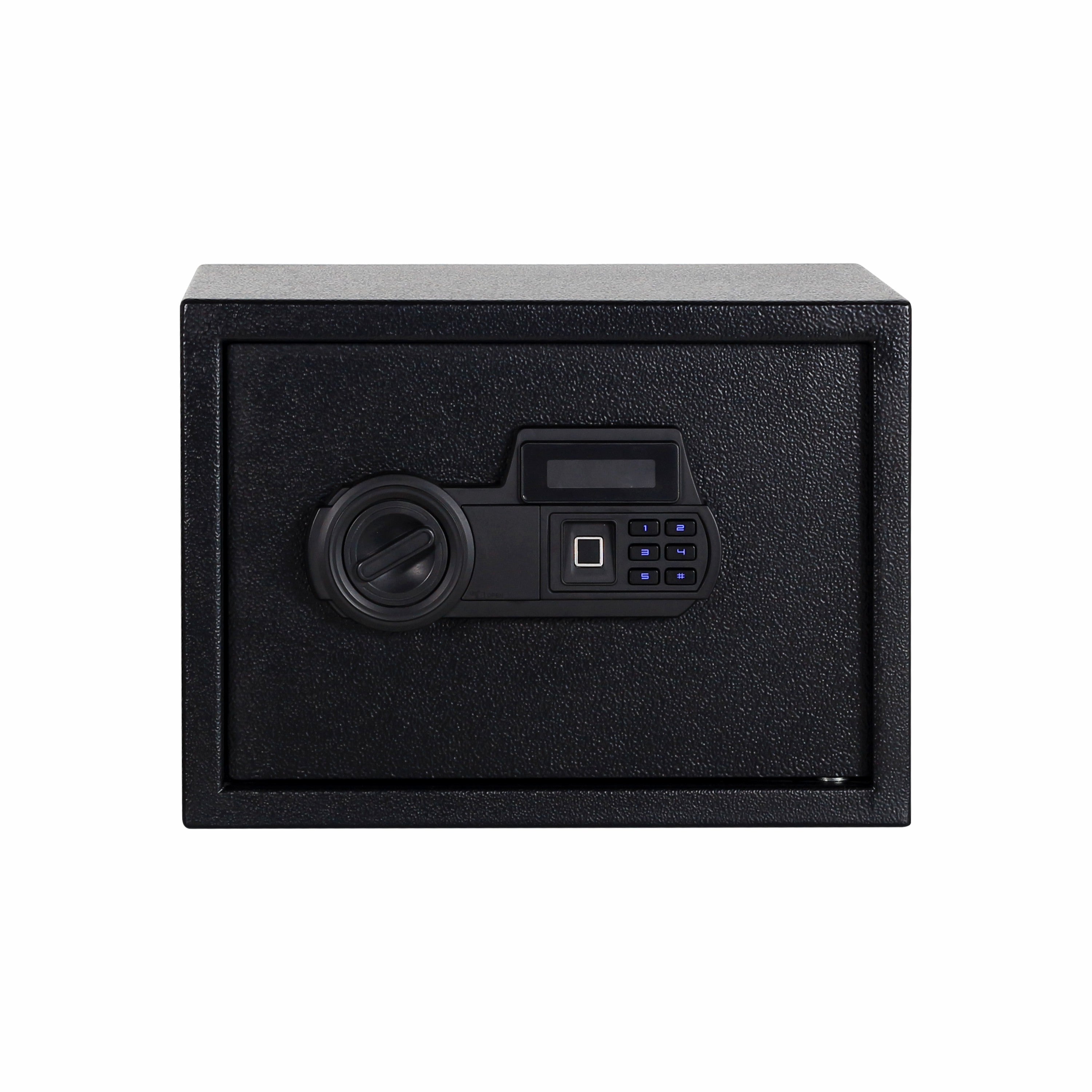 Ozone Biometric Safe for Homes & Offices | 3-way Access | Fingerprint, Password & Emergency Key (Black & Grey, 16 Ltrs.)