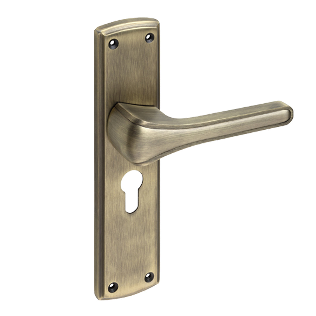 Ozone Falcon Mortise Door Lock Handle – 8 Inch Brass Finish