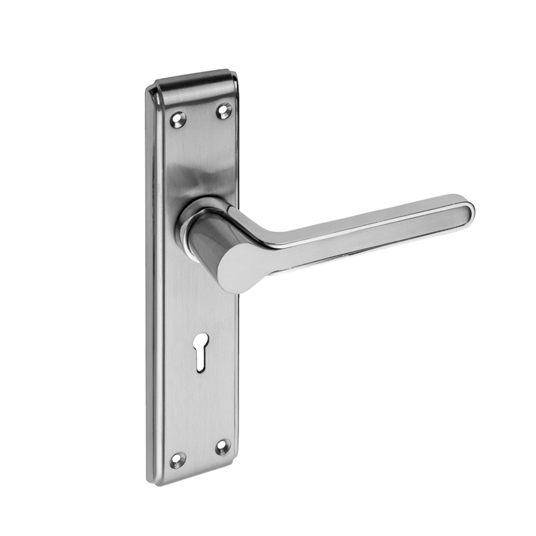 Ozone Kepler Mortise Door Lock Handle – 8 Inch SS Finish