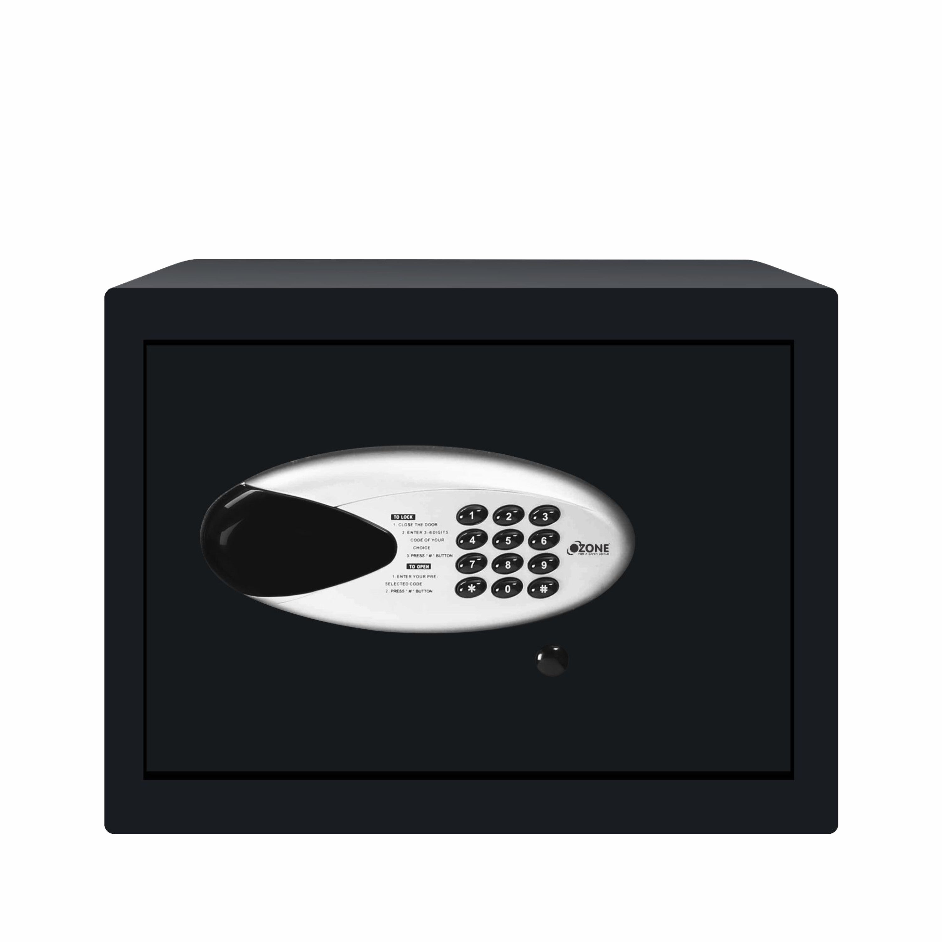 Ozone Digital Safe for Homes & Offices | 2-way Access | Password & Emergency Key (15.94 Ltrs.)
