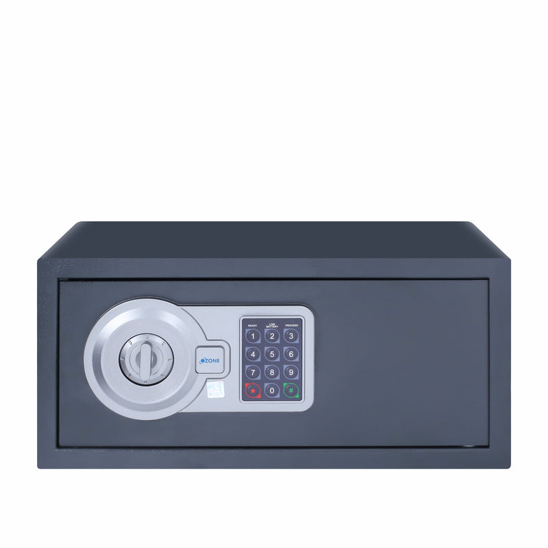 Ozone Agate Laptop | Digital Safe- 26.4 Litres (Black and Grey)