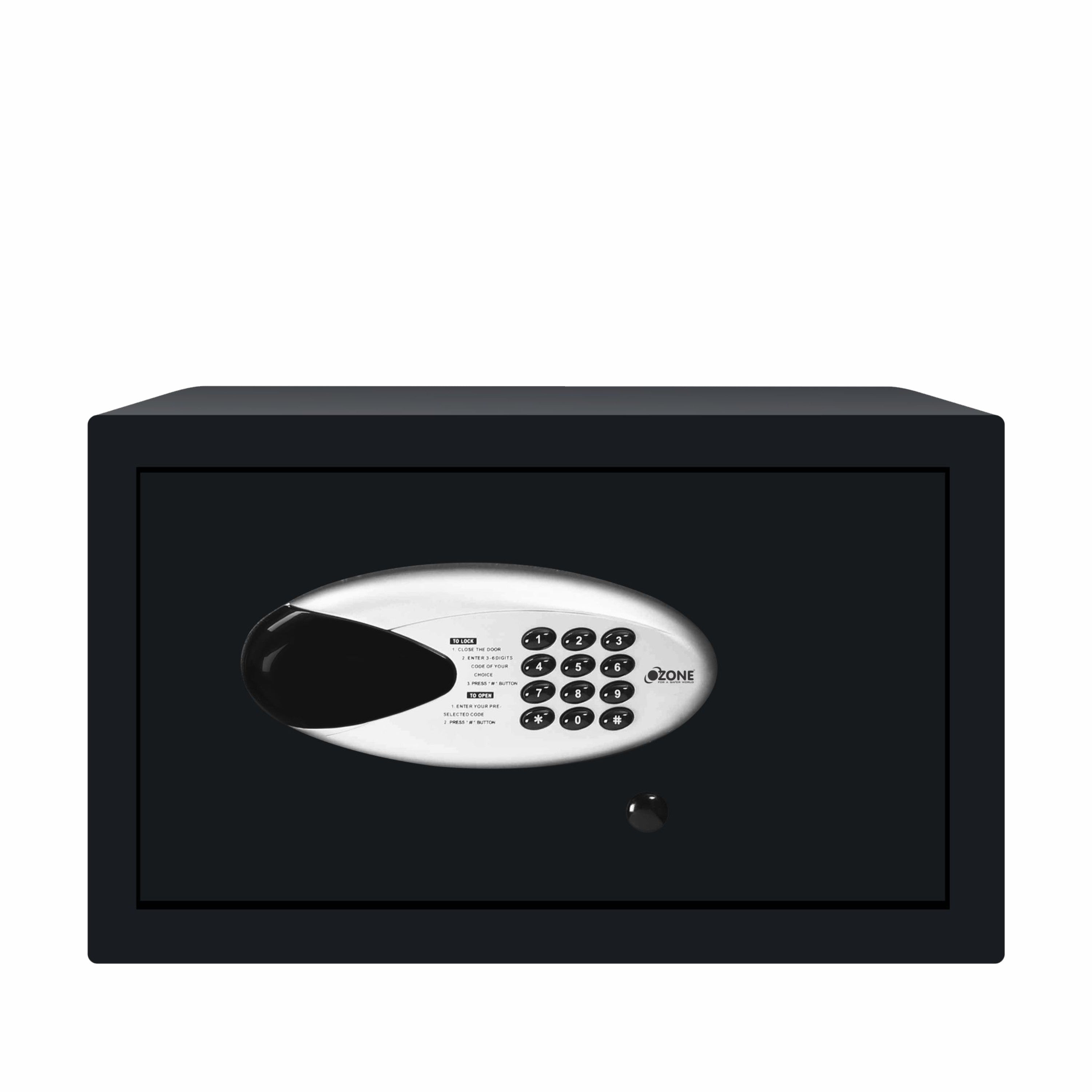 Ozone Digital Safe for Homes & Offices | 2-way Access | Password & Emergency Key (34.94 Ltrs.)