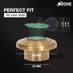 Ozone 55-F Smart Furniture Lock with Fingerprint Access for Wooden Cabinets, Wardrobes & Drawers - Ozone Group