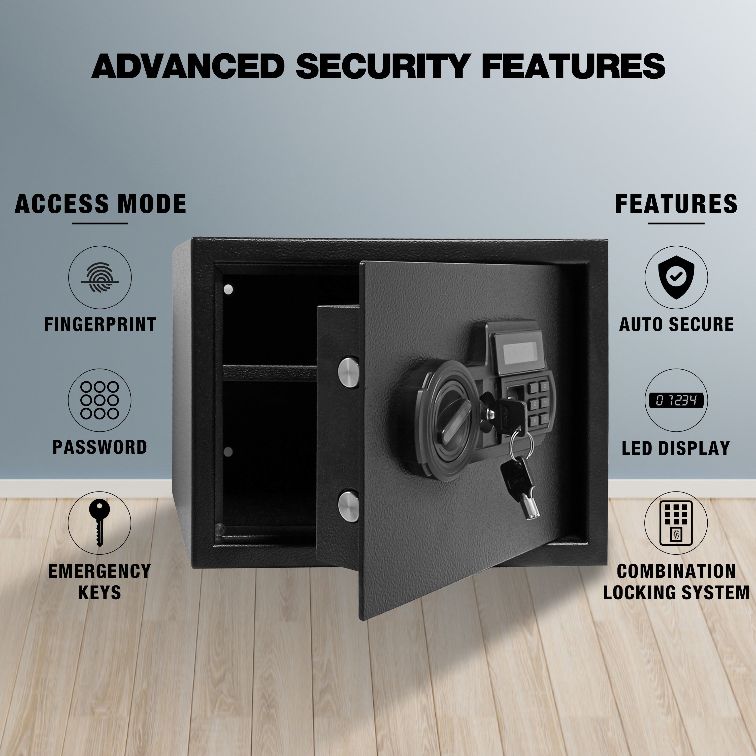 Smart Door Lock with Fingerprint Access and Keypad | Best Price