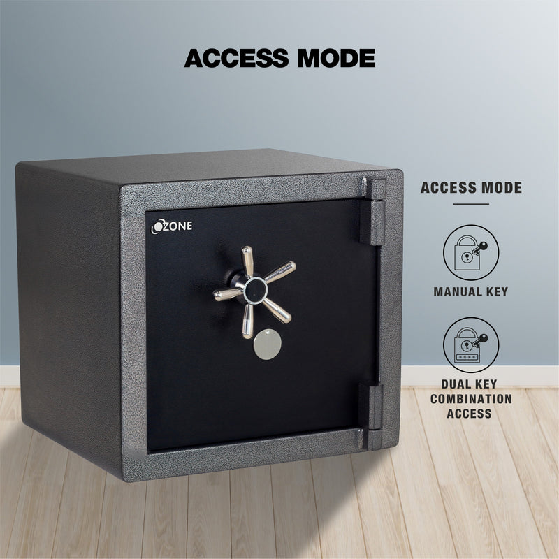 Ozone Mechanical Safe for Homes, Offices & Warehouses | High-security Mechanical Key (69 Ltrs.)