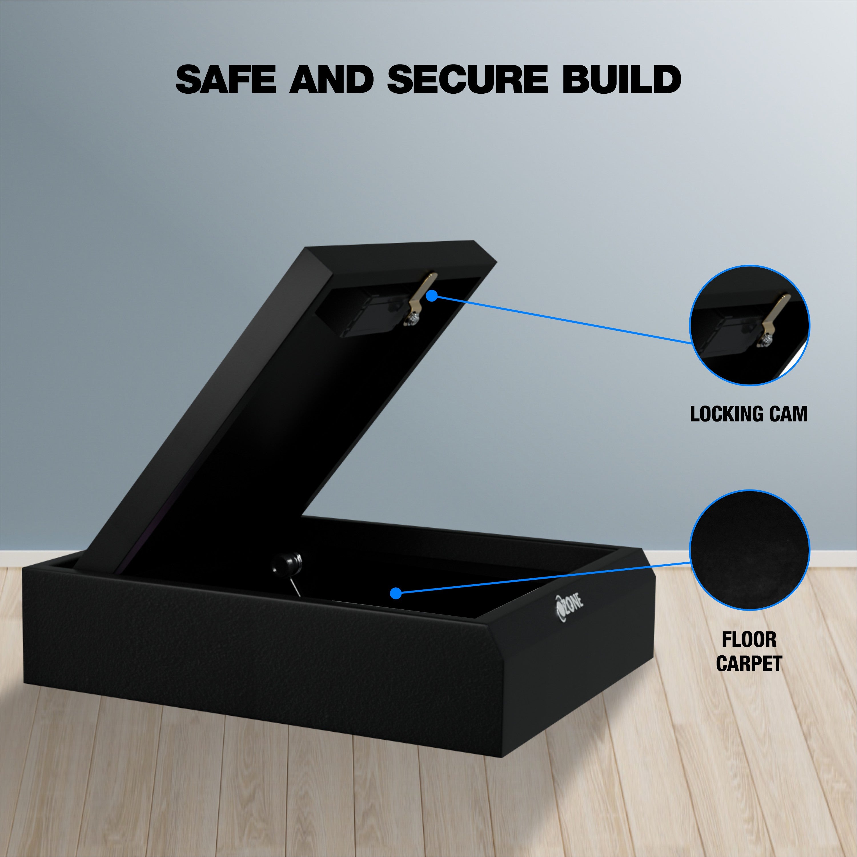 Ozone Ezee | Personal Safe | 2.28 Litres image 4