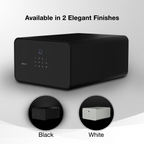 Jewellery Drawer Safe | 10 Litres Wi-Fi Safe Locker for Home & Office – Fingerprint Lock, 3-in-1 Unlocking (OzoLife App, Fingerprint & Password), Size: 180H x 300W x 380D mm, Weight: 11 kg, 2-Year Warranty.