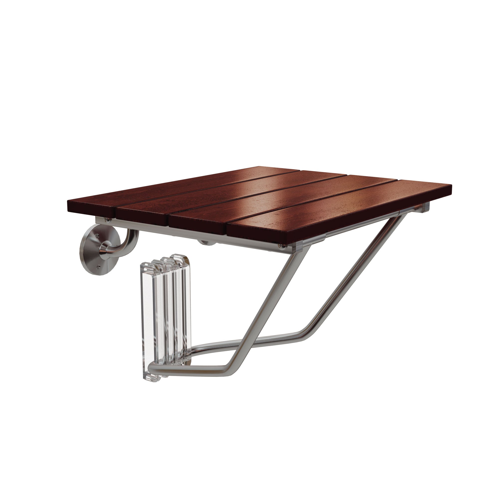 Ozone Multi-purpose Foldable Wall-mounted Shower Seat with SS-304 Legs