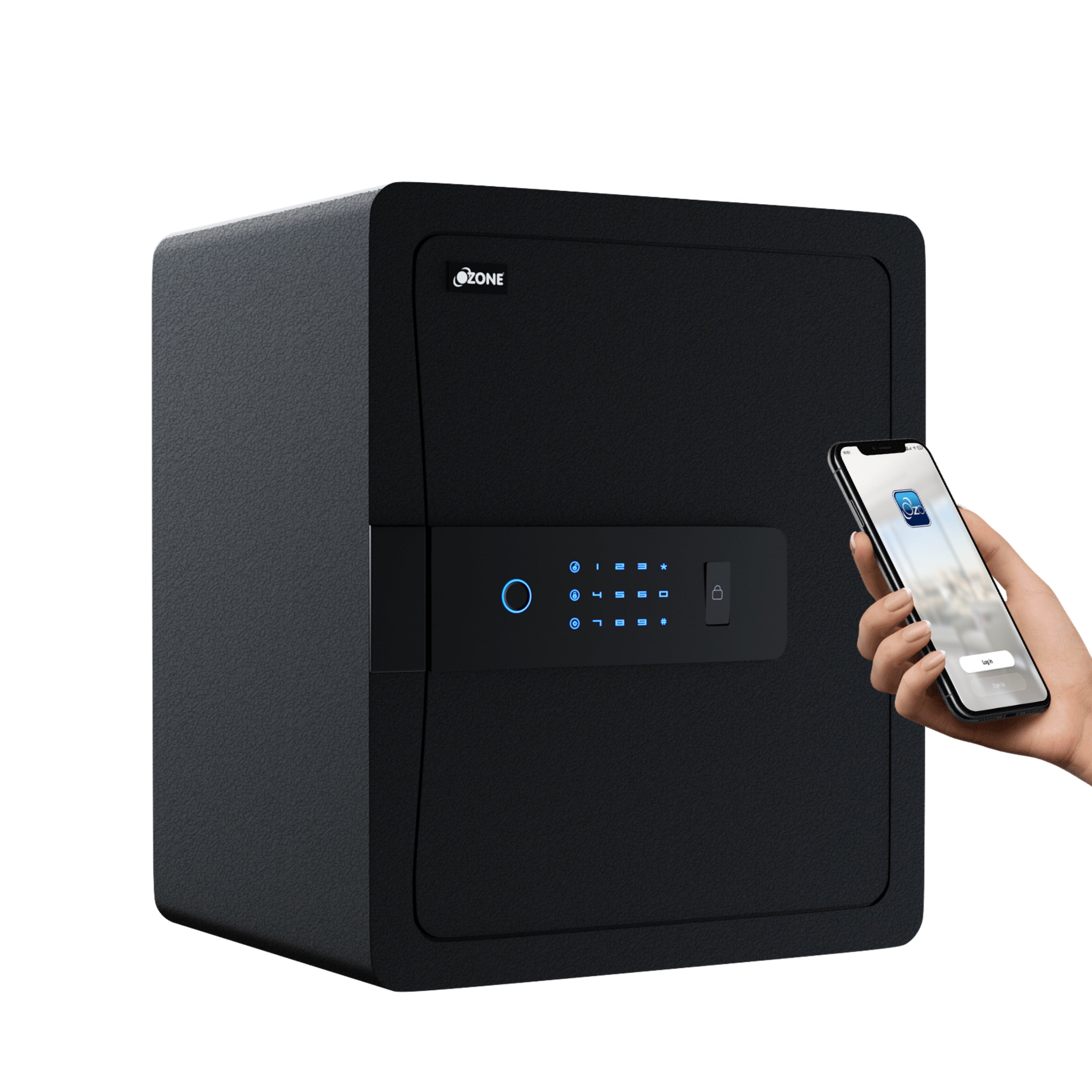 Ozone Acura-22 Digital Safe with Fingerprint Wi-Fi 45 Ltrs.