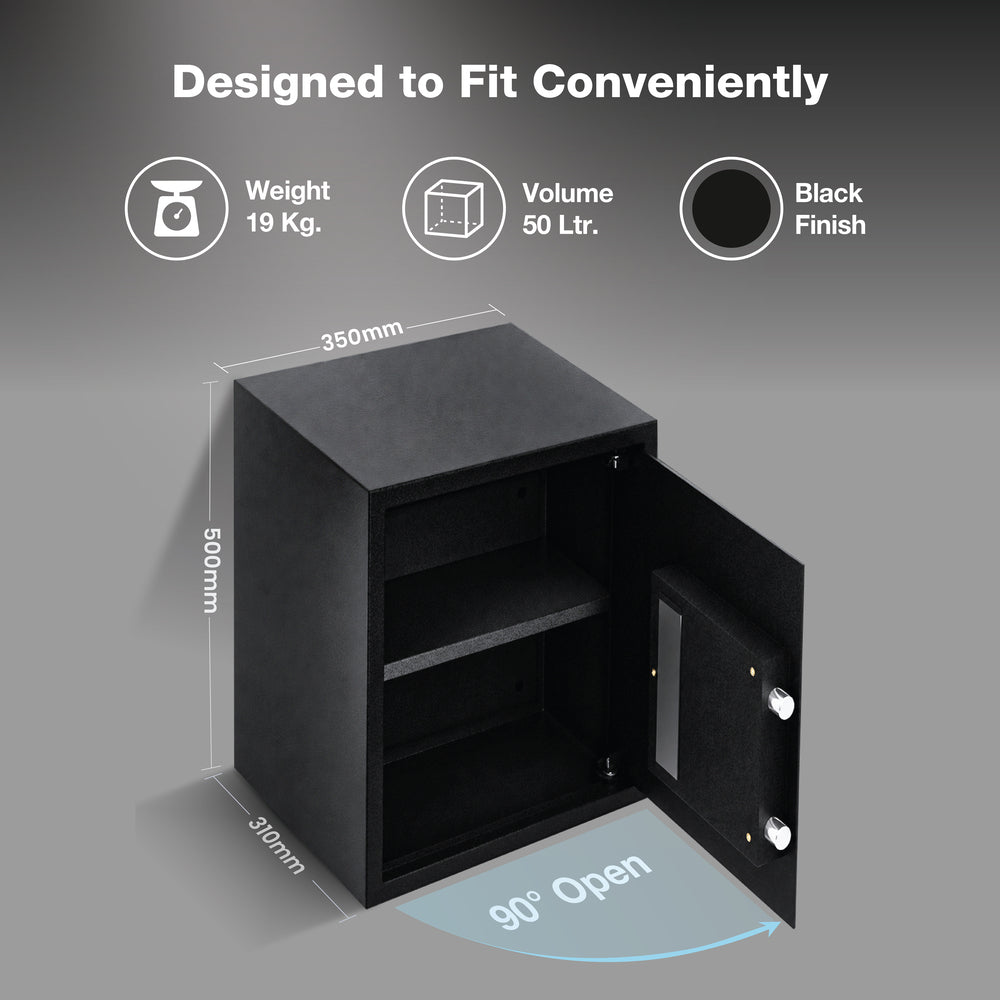 Ozone Amaze FP-50 | Fingerprint Safe | 50 Litres