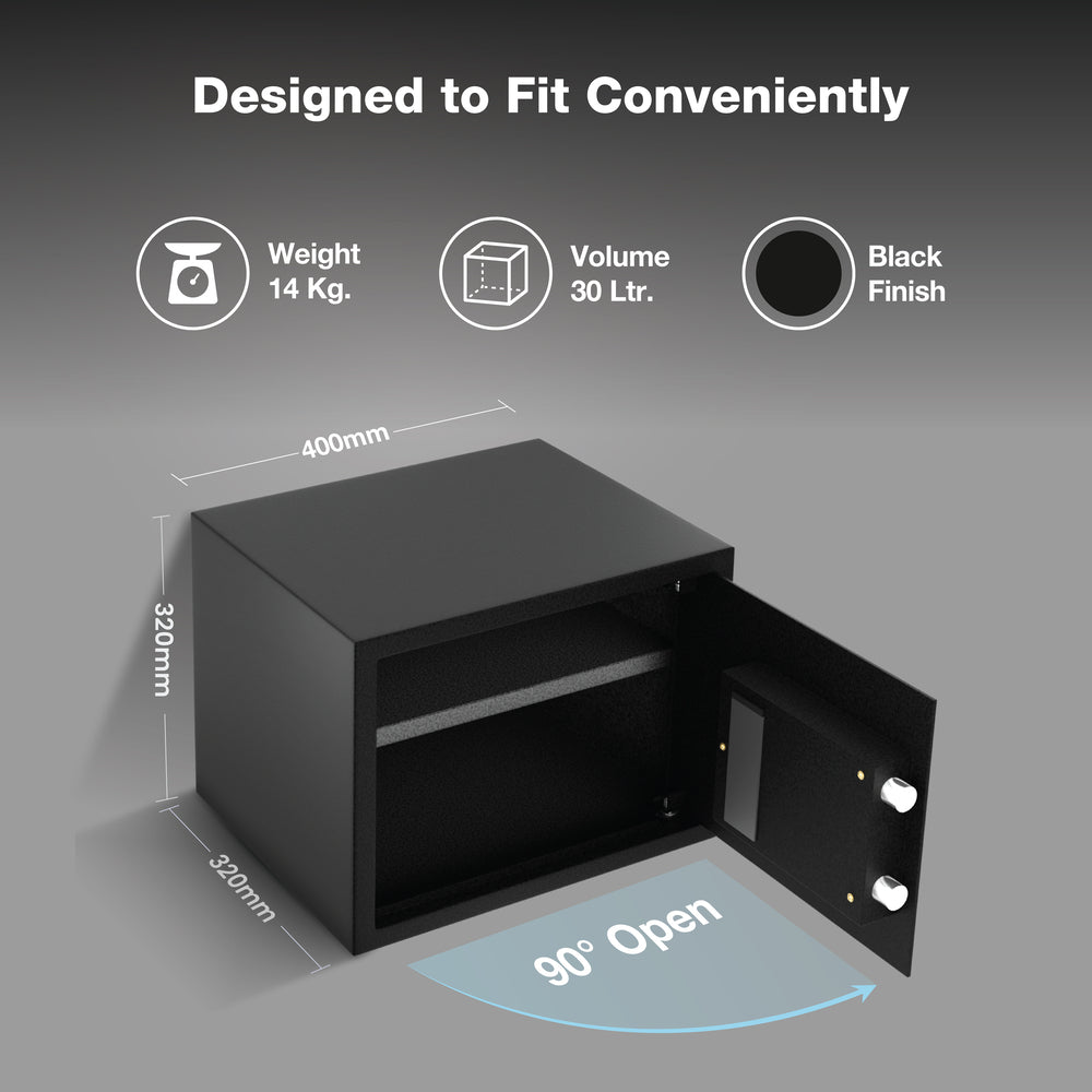 Ozone Amaze FP-30 | Fingerprint Safe | 30 Litres