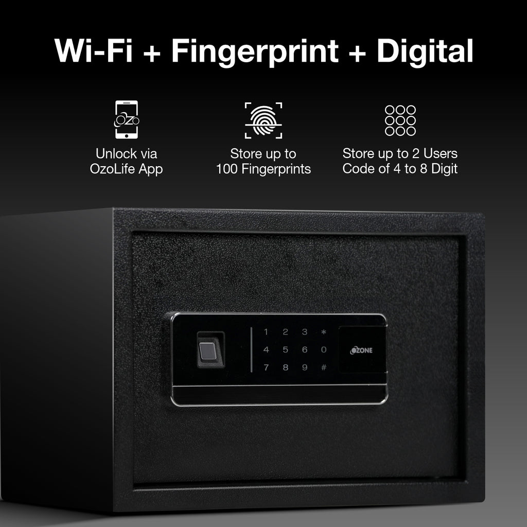 Ozone Bio Vault Life 16 | Wi-Fi Safe | 16 Litres