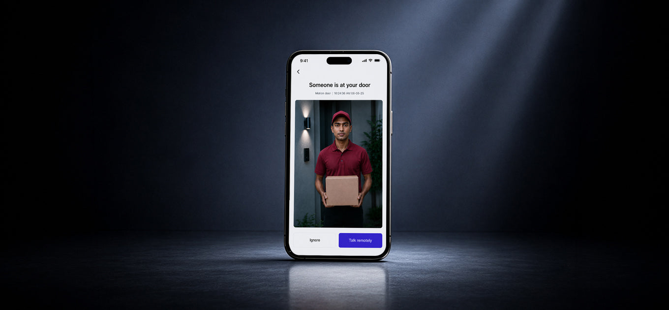 Manage access, receive notifications and monitor activity via OzoLife app.