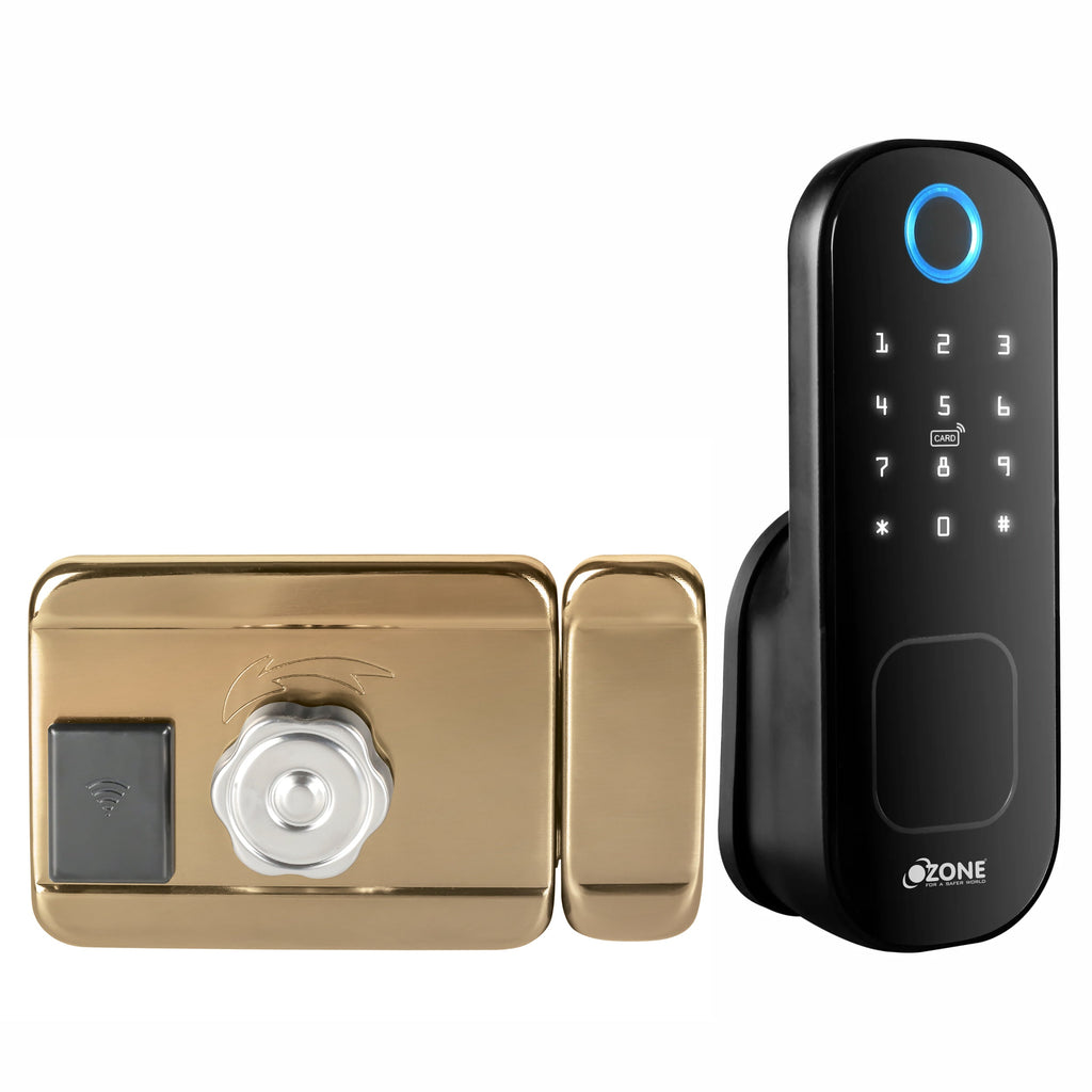 Ozone Cleo Wi-Fi Smart Door Lock with 4-way access | Door Thickness: 20-65 mm - Ozone Group