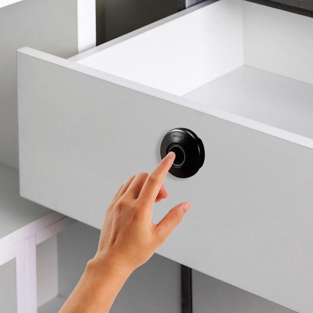 Ozone 55-F Smart Furniture Lock with Fingerprint Access for Wooden Cabinets, Wardrobes & Drawers - Ozone Group