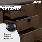 Ozone 55-F Smart Furniture Lock with Fingerprint Access for Wooden Cabinets, Wardrobes & Drawers - Ozone Group