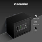 Ozone Castle 20 | Digital Safe | 20 Litres