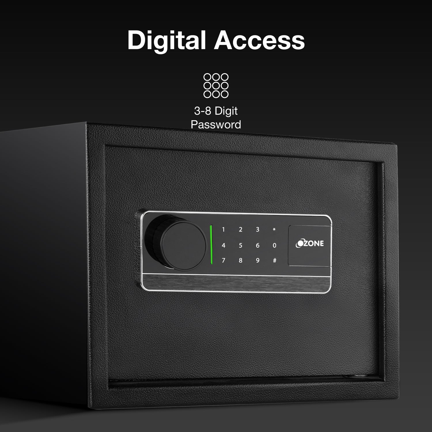 Ozone Castle 30 | Digital Safe | 30 Litres