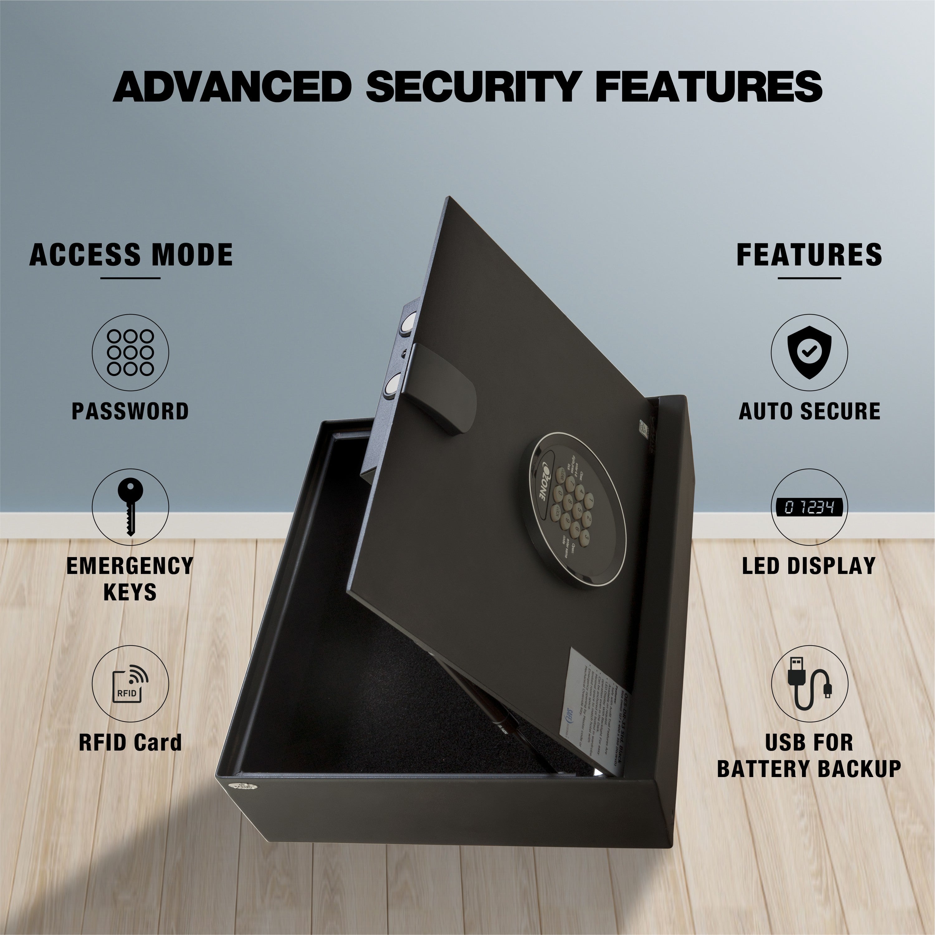 Ozone Convenio Digital 33 | Digital Safe | 10 Litres