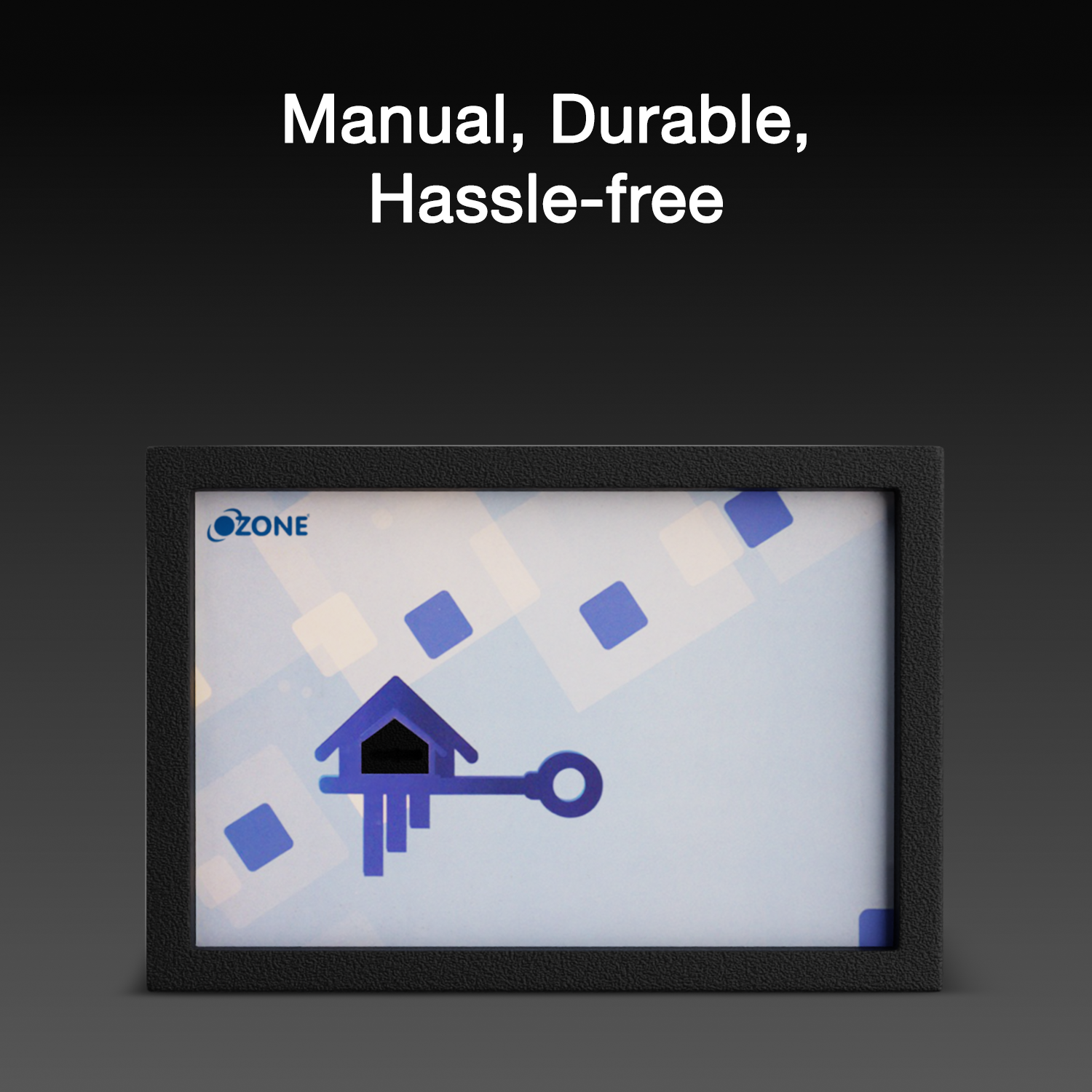 Ozone 15.5 Litres Manual Safe Locker for Home & Office – Manual Lock, 1-Way Unlocking (Manual Key), Size: 250H x 350W x 250D mm, Weight: 9kg, 2-Year Warranty - Ozone Group