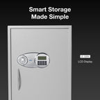 Ozone Eco-BB-77 | Digital Safe | 95.4 Litres (Grey)