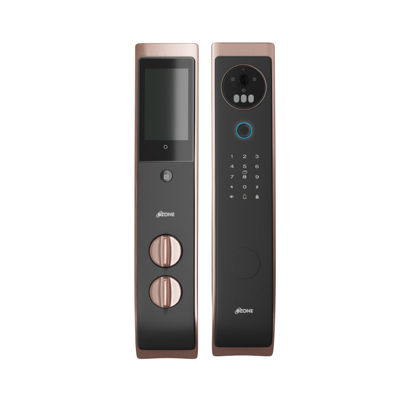 Ozone 3D Facial Recognition Smart Door Lock with 5-way access | Door Thickness: 45-120 mm - Ozone Group