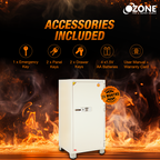 Ozone Fire Warrior 1200 | Fire-resistant Safe | 230 Litres