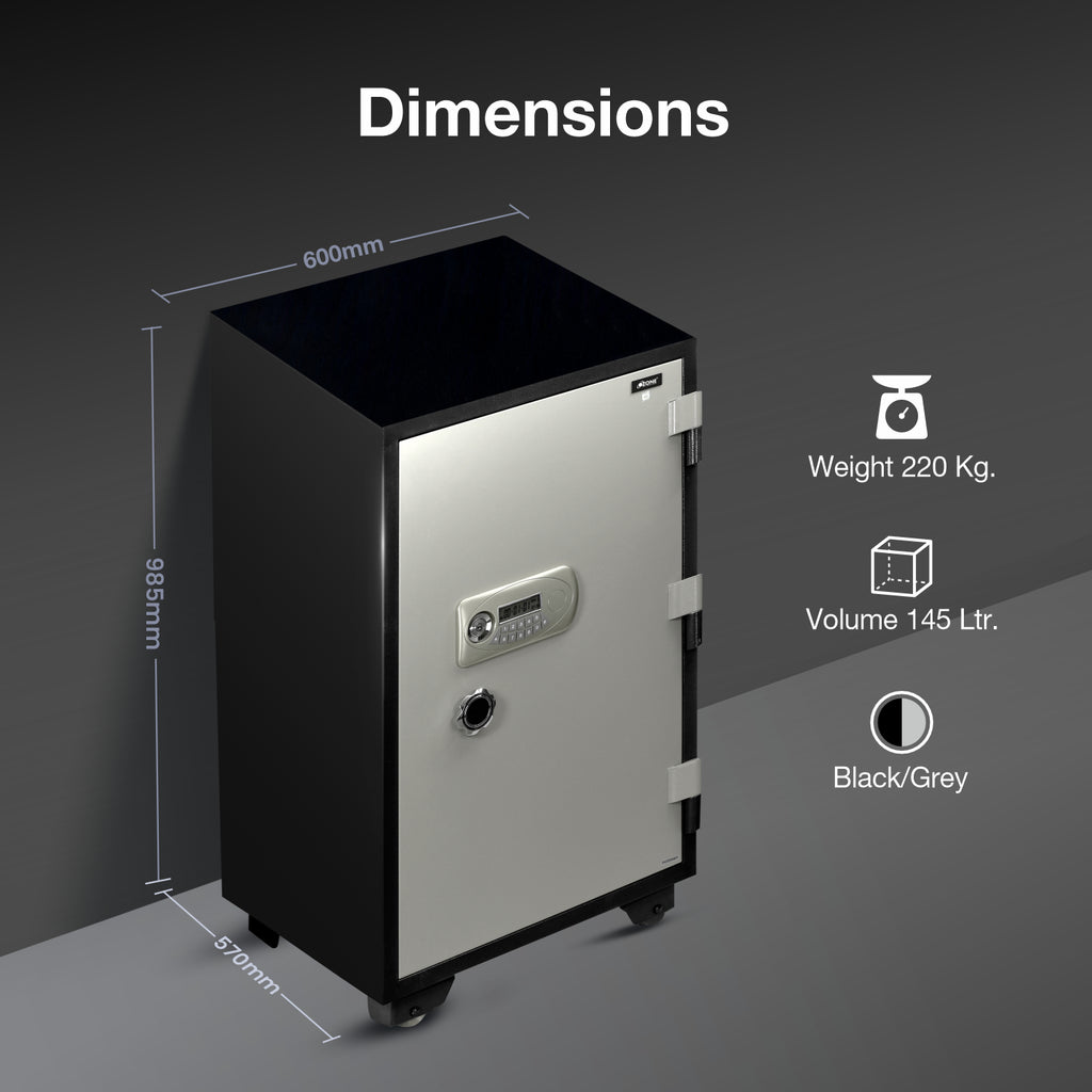Ozone Fire Warrior 99 N | Fire-resistant Notify Safe | 145 Litres