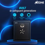Ozone Fort AB Bio 66 | Anti-burglary Fingerprint Safe | 78 Litres
