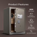 Ozone Hawk 90 | Luxury Jewellery Safe | 90 Litres