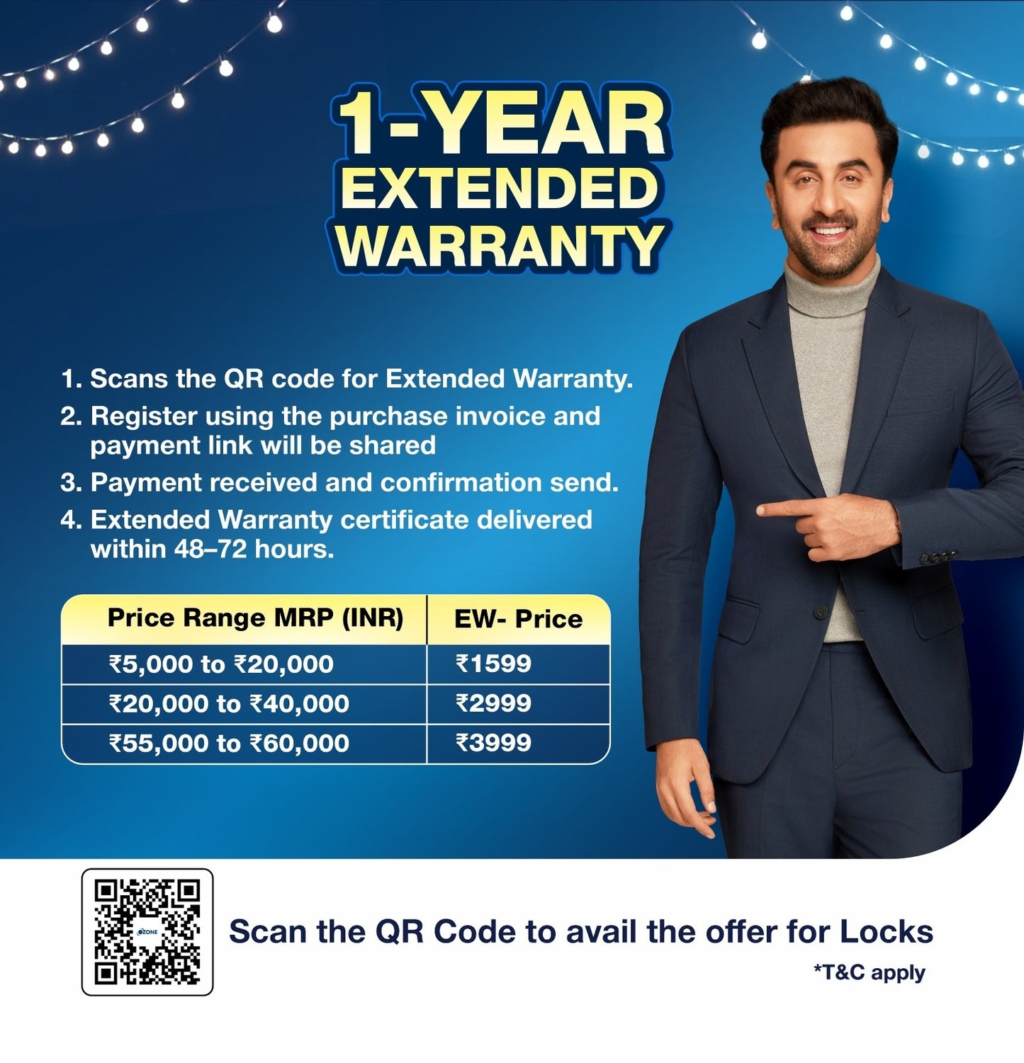 Ozone Morphy NXT Plus Wi-Fi Smart Door Lock with 4-way access | Door Thickness: 35-80 mm