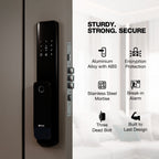 Ozone Morphy NXT Plus Wi-Fi Smart Door Lock with 4-way access | Door Thickness: 35-80 mm - Ozone Group