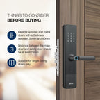 Ozone Morphy NXT Bluetooth Smart Door Lock with 4-way access | Door Thickness: 35-80 mm - Ozone Group