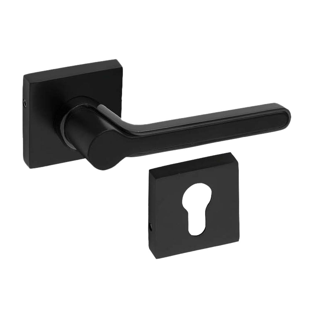 Ozone Kepler Heavy Duty Mortise Door Lock Handle Set with Rose Plate