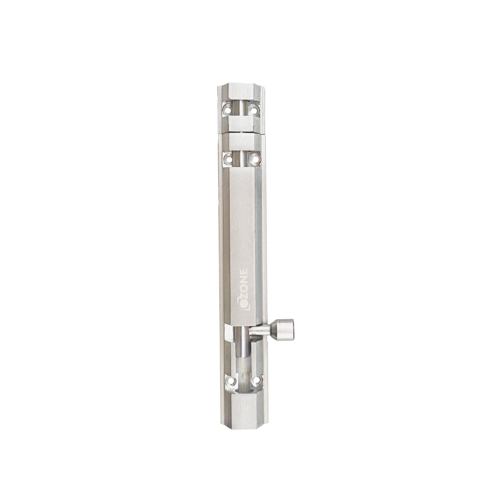 Ozone Aluminium TowerBolt - 6 | Durable & Corrosion-Resistant for Interior Wooden Doors