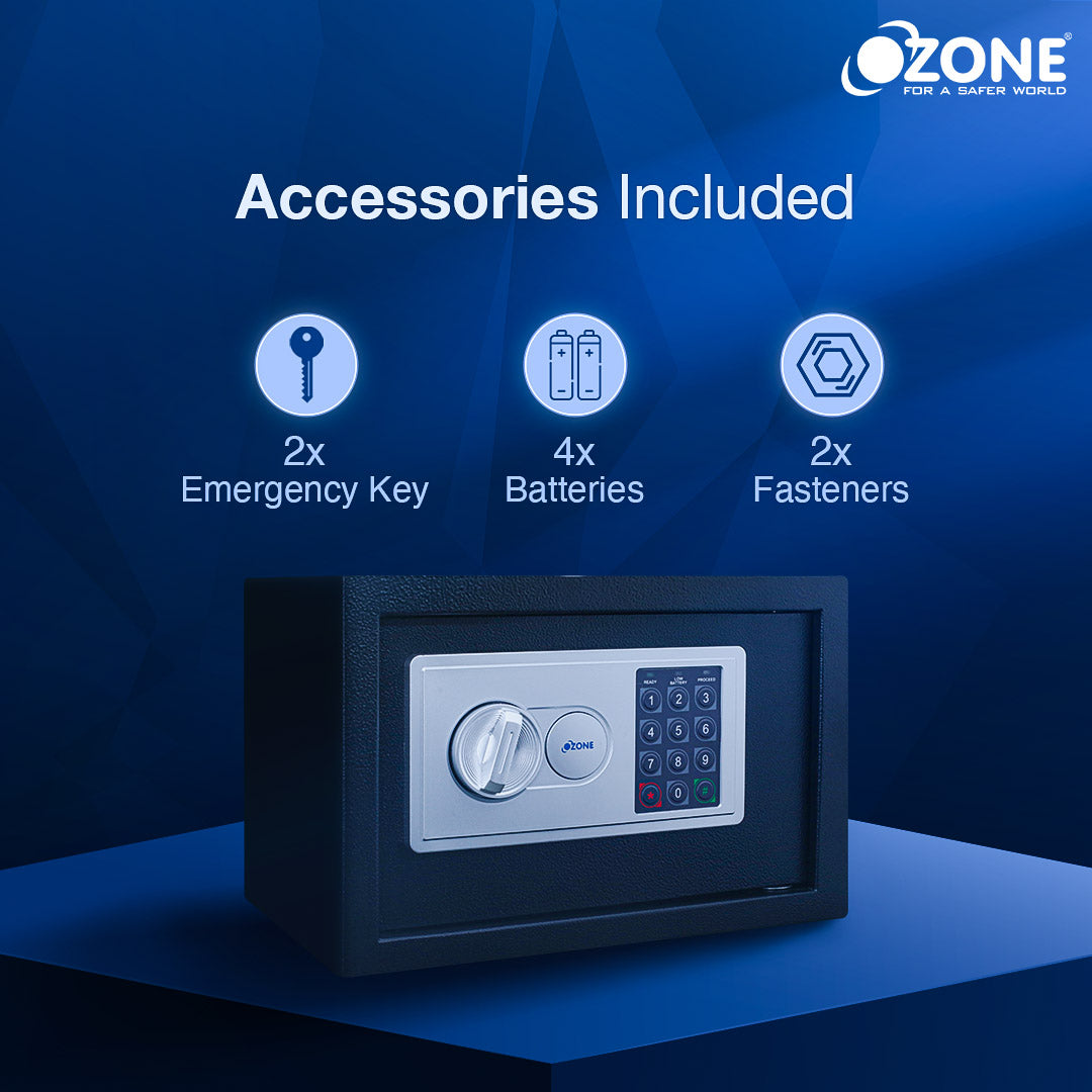 Ozone Bas i10 | Digital Safe | 7.9 Litres