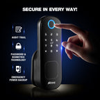 Ozone Cleo Wi-Fi Smart Door Lock with 4-way access | Door Thickness: 20-65 mm - Ozone Group