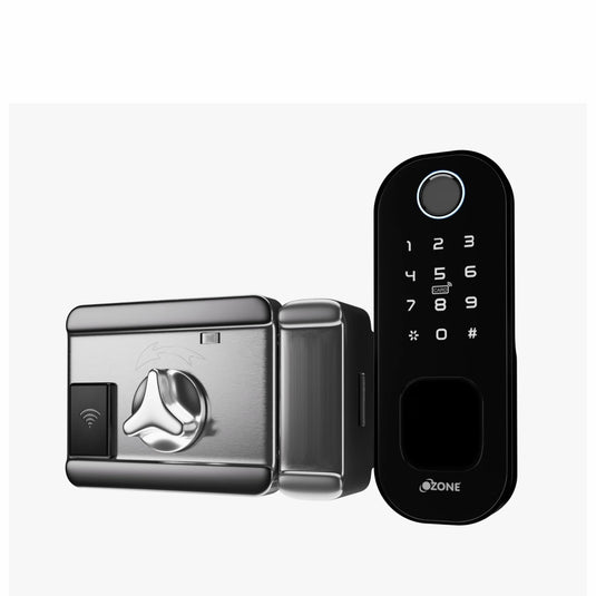 Ozone Cleo Wi-Fi Smart Door Lock with 4-way access | Door Thickness: 20-65 mm